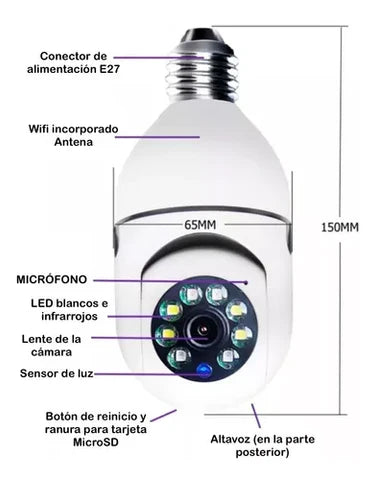 Camara de Seguridad FocoSeguro™